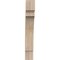Ekena Millwork 4"W x 16"D x 28"H Merced Rough Sawn Knee Brace, Douglas Fir BRC04X16X28MRC00RDF - alternate 4